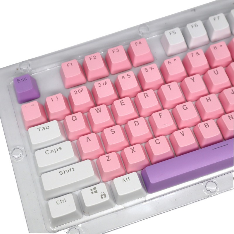 104 Keycap thay thế Pbt phối 3 màu cho bàn phím cơ
