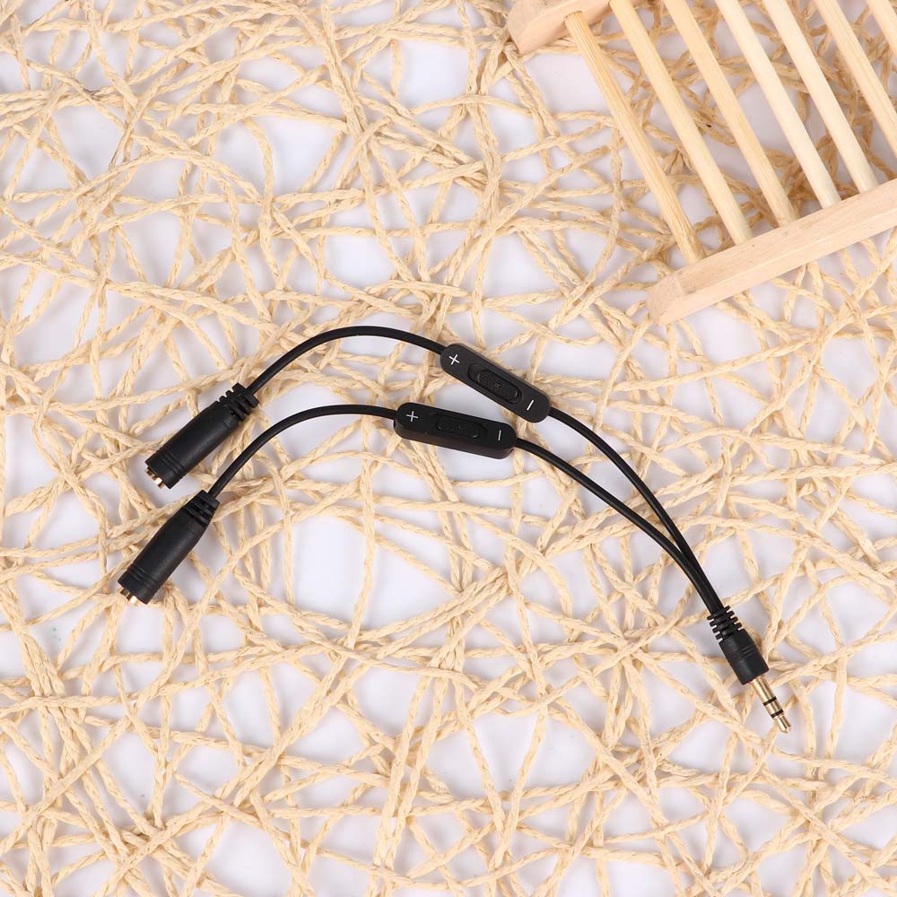 Cáp âm thanh chia 2 đầu 3.5mm chuyên dụng