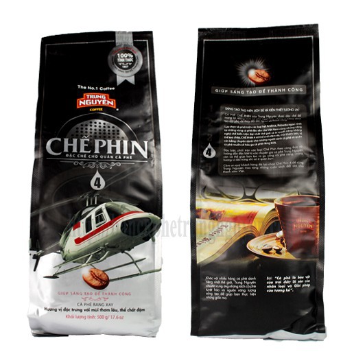 CÀ PHÊ TRUNG NGUYÊN CHẾ PHIN SỐ 4 - 500G