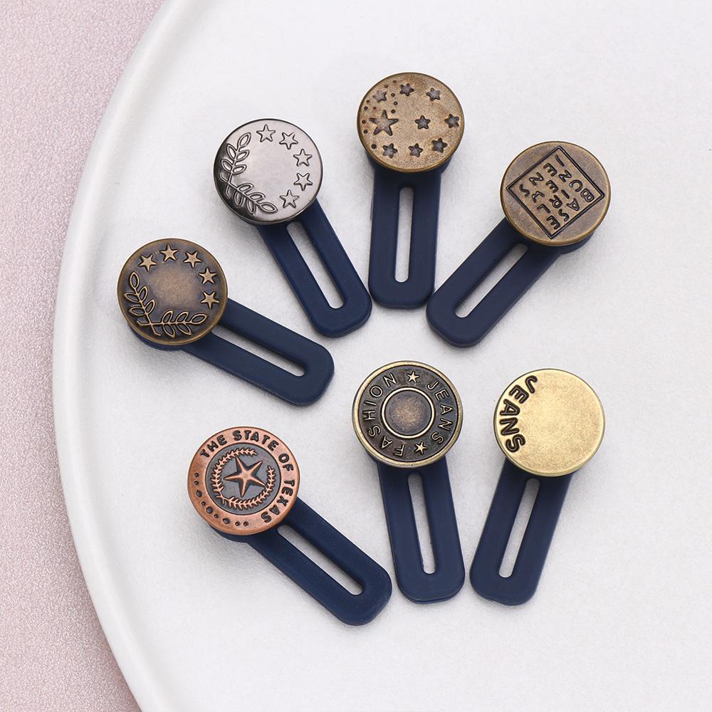 Set 4 Chiếc Quần Dài Có Nút Kim Loại Dành Cho Mẹ Bầu