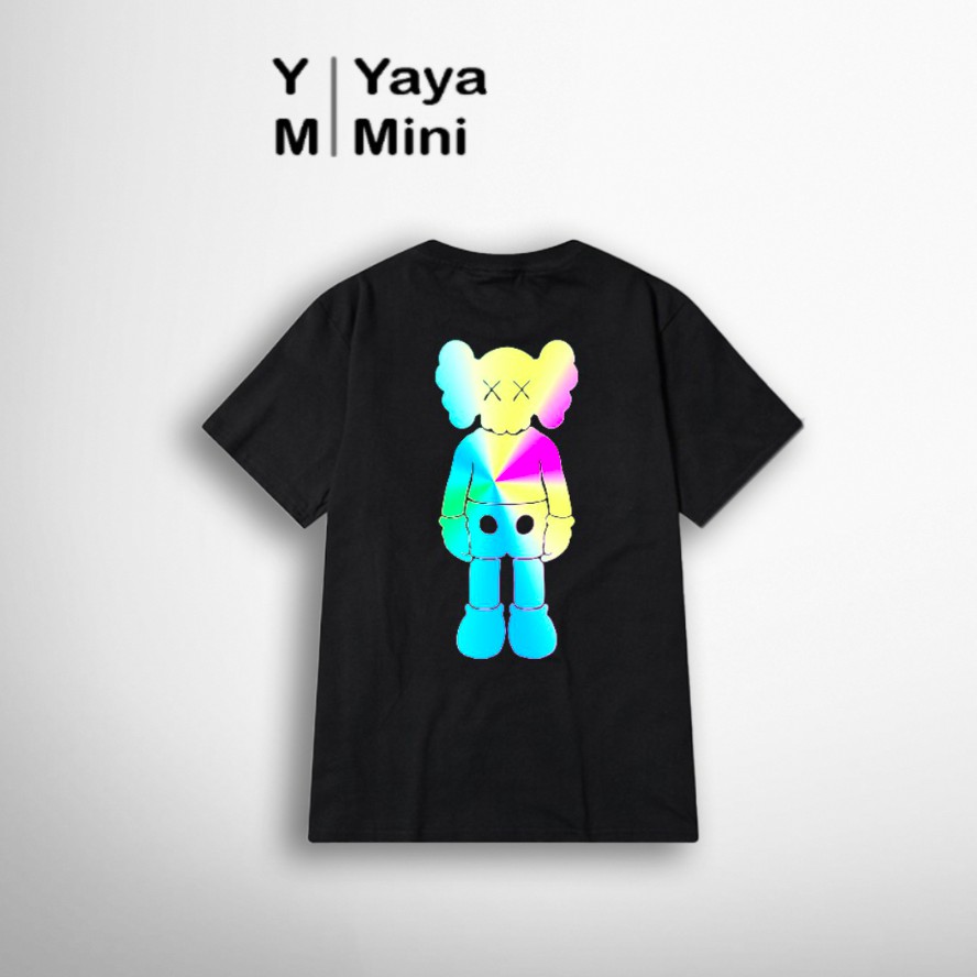 Áo Thun Tay Lỡ YayaMini Cotton Cao Cấp Phản Quang 7 Màu Gấu XX Unisex [Hỗ Trợ Đổi Trả Miễn Phí]