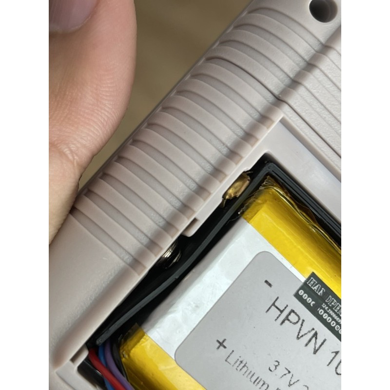 Pin LiPo 2500mah mod GPi Case