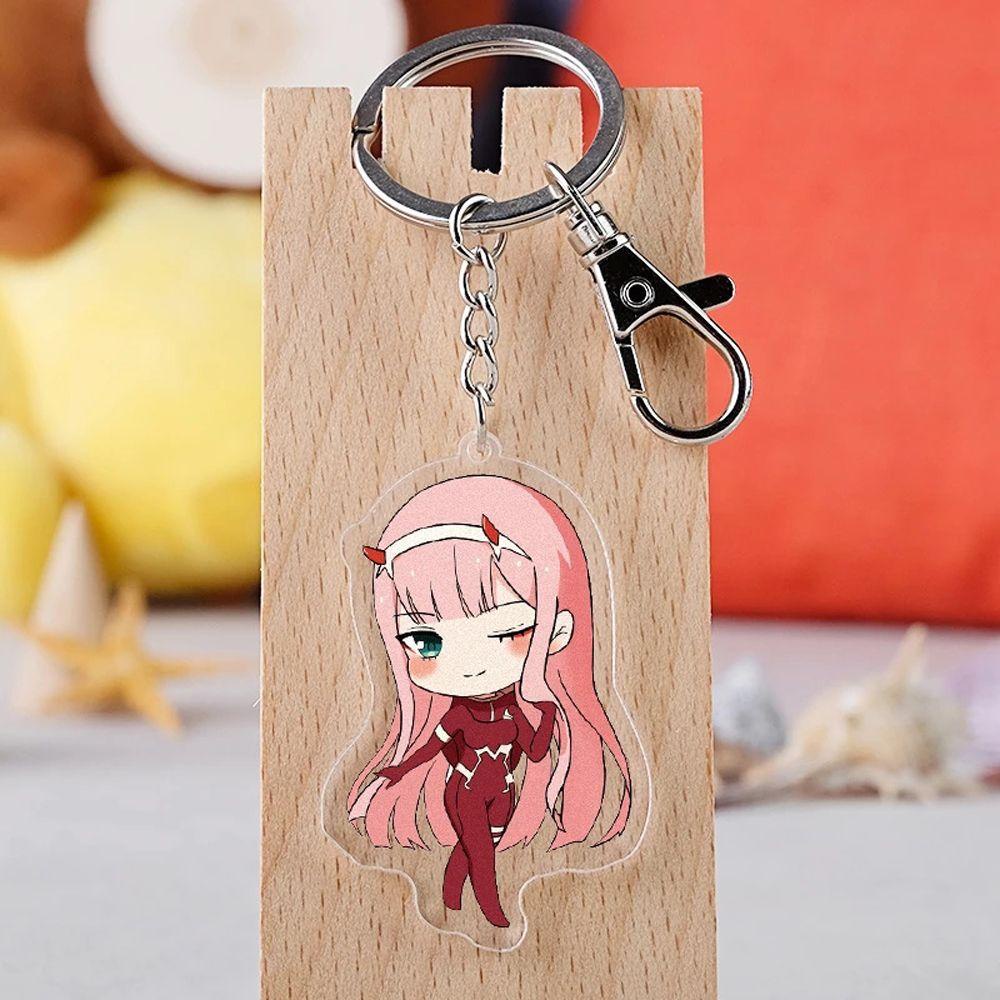 Móc Khóa Acrylic Hình Nhân Vật Hoạt Hình Anime Daring In The FRANXX Dễ Thương