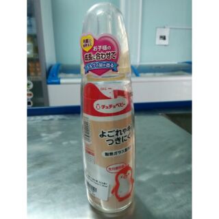 Bình sữa thủy tinh chuchubaby 240ml
