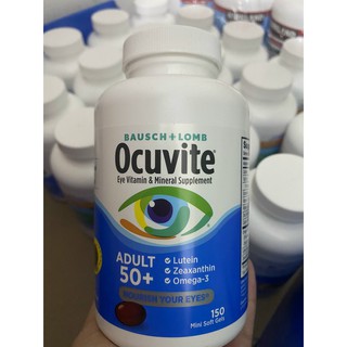 Viên uống bổ mắt ocuvite adult 50 + bausch & lomb 150 viên mỹ 11/2024