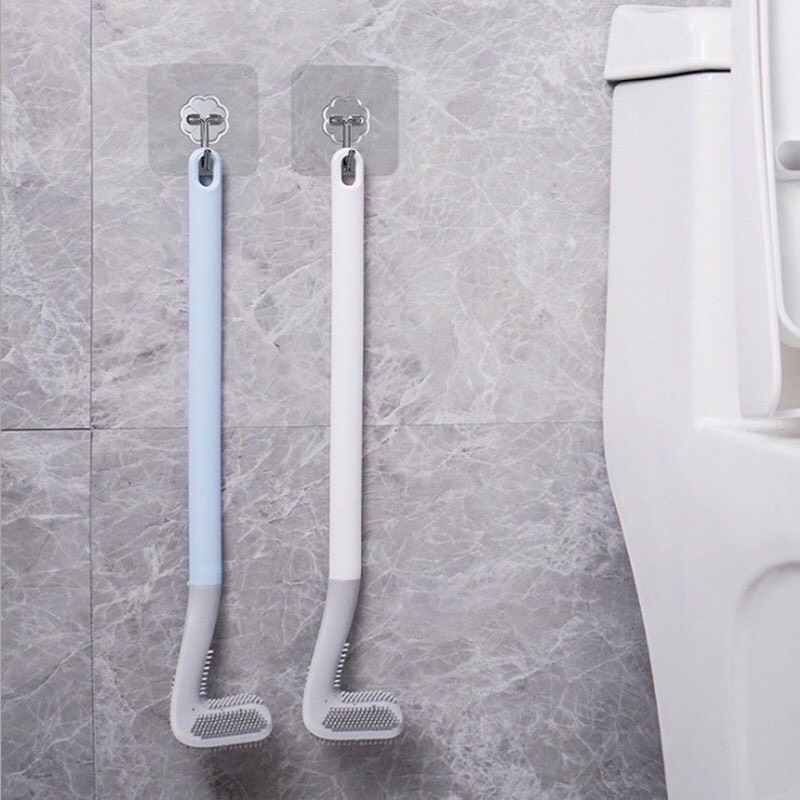 Chổi Cọ Toilet Thông Minh Silicon Mẫu Mới Nhất - Chổi Cọ Rửa Nhà Vệ Sinh