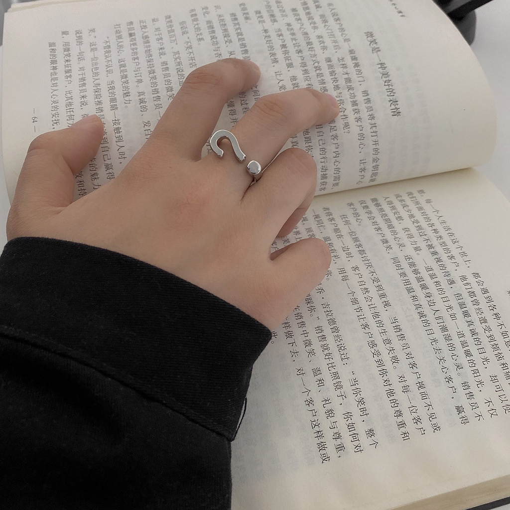 Nhẫn thiết kế sáng tạo có thể điều chỉnh phong cách hiphop hàng mới dành cho nam nữ