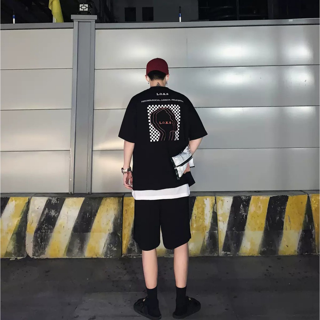 Áo thun Stee L.O.K.S In Black Unisex