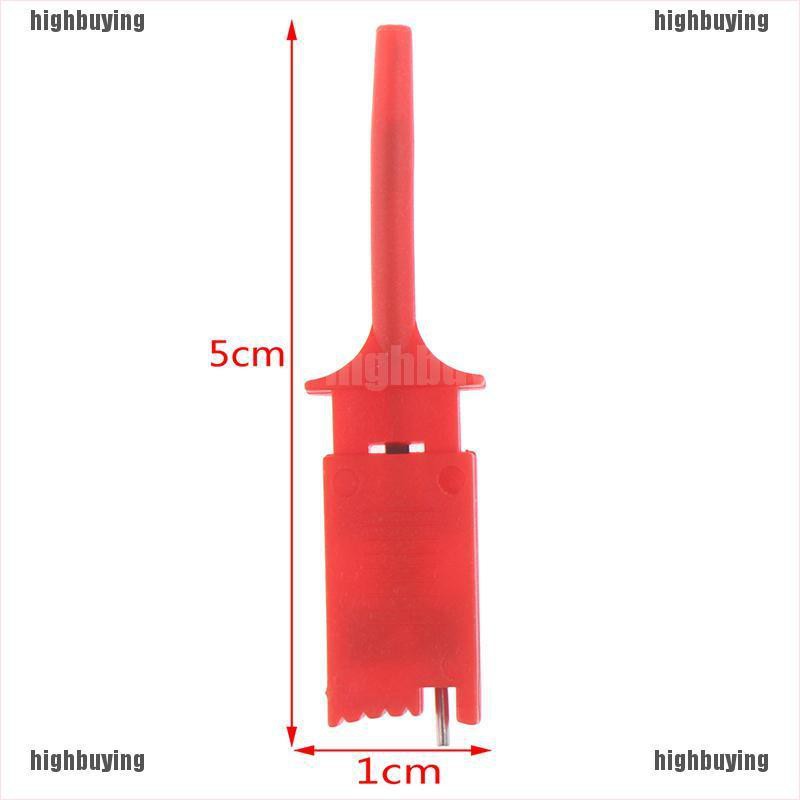 HBVN belle 5Pcs/set Meter Tester Leads Test Probe Hook For SMD IC Test Cilps SMD IC H modish