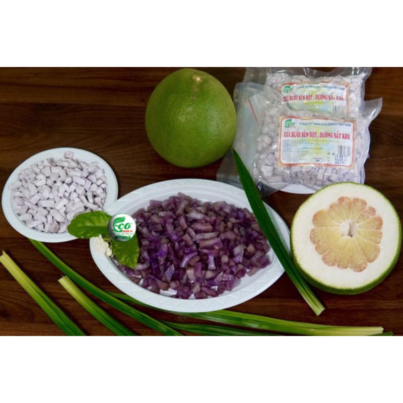 500g Cùi Bưởi Tẩm Bột Đường Vị Khoai Môn, Cùi Bưởi Nấu Chè Thanh Tâm