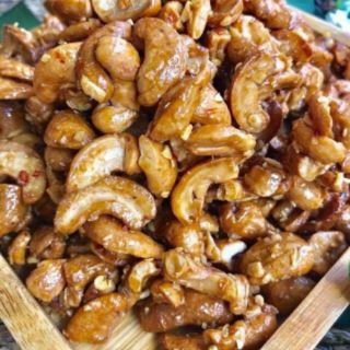 Hạt điều rang tỏi ớt 250gr