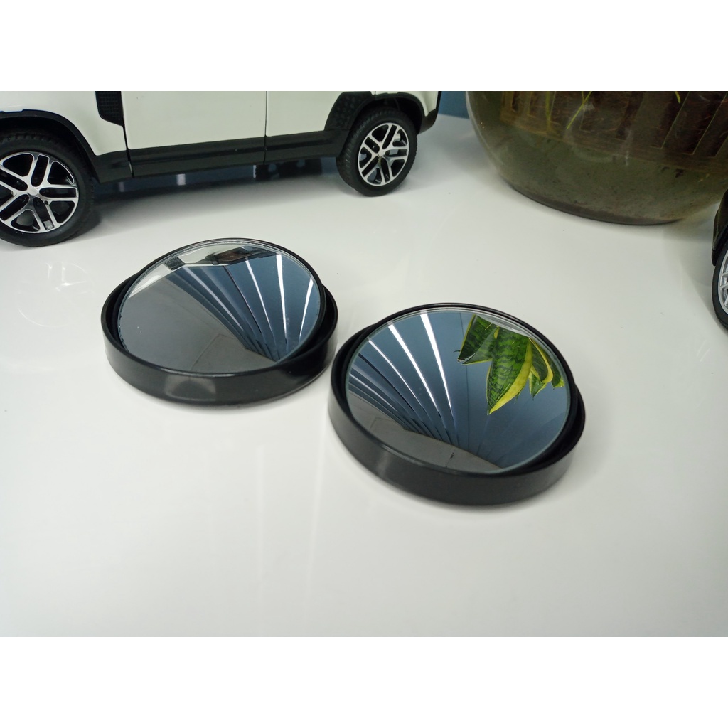 Bộ 2 Gương Cầu Lồi 360 Độ Gắn Gương Chiếu Hậu Ô Tô, Xe hơi