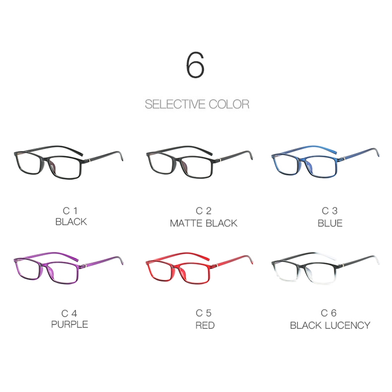 Mắt Kính Gọng Vuông Chống Ánh Sáng Xanh Bảo Vệ Mắt Cho Nam Và Nữ | BigBuy360 - bigbuy360.vn