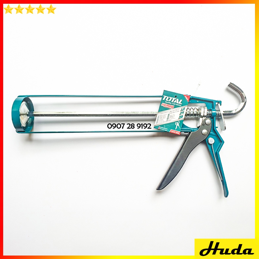 Súng bơm keo silicon Total Ingco dài 235mm 280mm đường kính 55mm thân dày chắc chắn