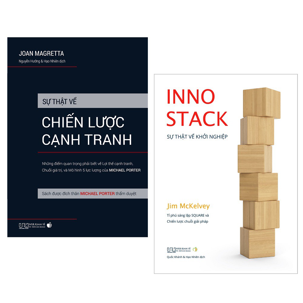 Sách - Combo 2 quyển - Sự thật về chiến lược cạnh tranh + INNOSTACK - Sự thật về khởi nghiệp