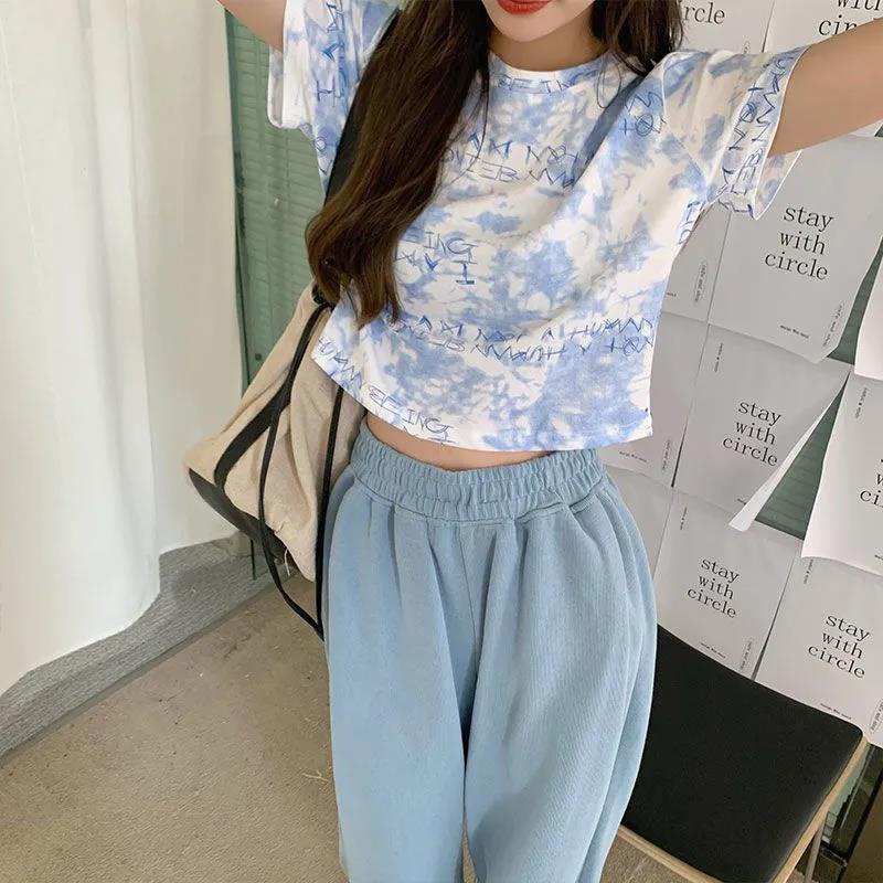 Áo thun nữ tay lửng Hàn Quốc ngắn JL-TX-34