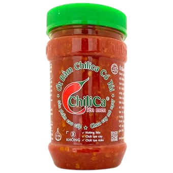 Ớt Bằm Chilica có tỏi 212g