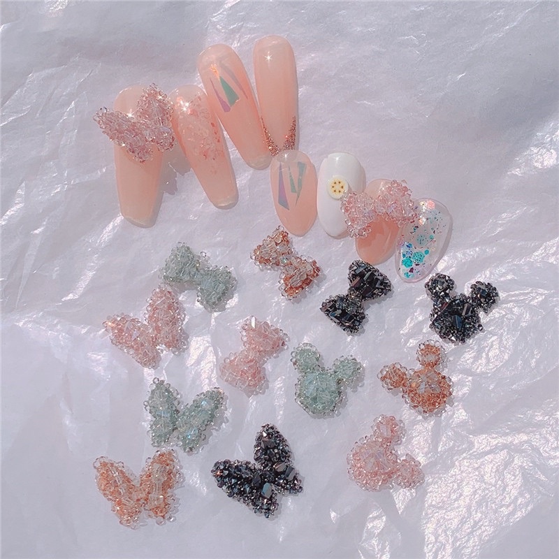 Charm nail, charm gắn móng tay phong cách Hàn Quốc - Trang Trí Nail Đẹp