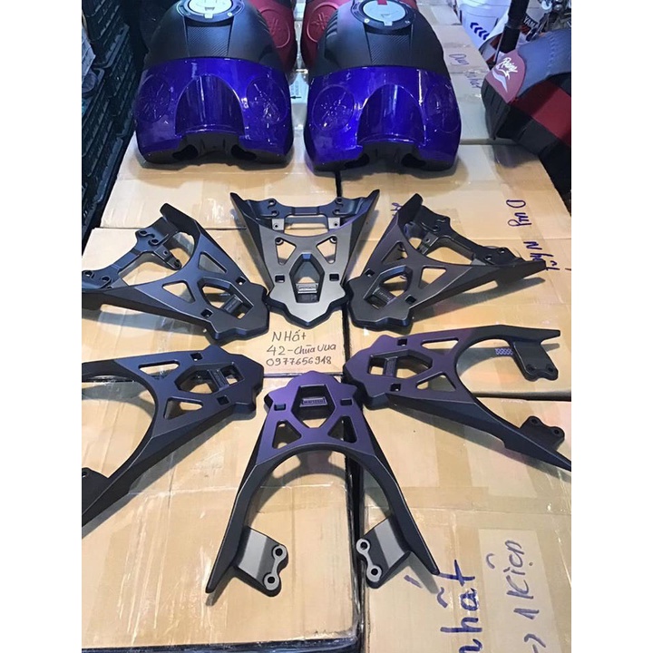 Cảng sau nhôm đúc nguyễn khối gắn winner, winner x, ex150.. gắn được thùng givi