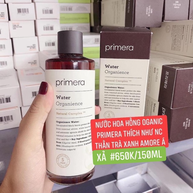 Nước hoa hồng Primera Organience