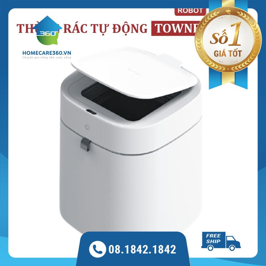 Thùng Rác Tự Động Thông Minh TOWNEW T Air X Chính Hãng - Bảo hành 12 tháng