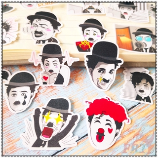 Bộ 40 Miếng Dán Trang Trí Hình Charlie Chaplin