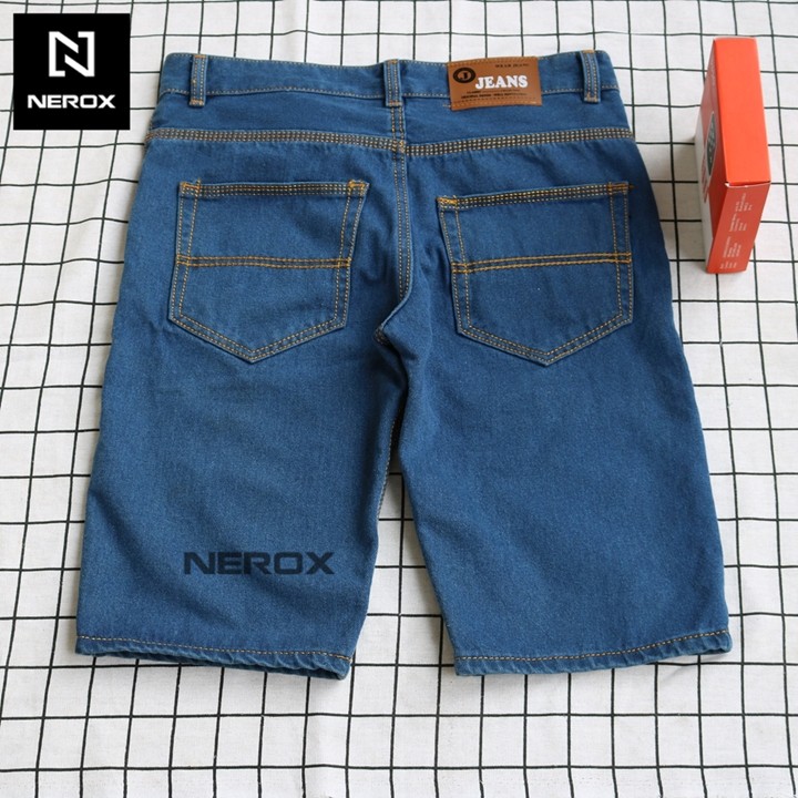 Combo 3 quần short jean nam vải đẹp 3 màu Xanh Đen, Xanh Đậm, Xanh Nhạt, NER - QSJ - CB3 - 161 | quần shorts nam – NEROX | BigBuy360 - bigbuy360.vn