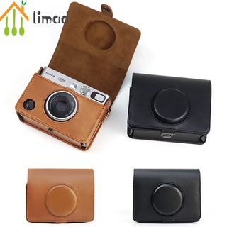 Túi da pu đựng máy ảnh kỹ thuật số instax mini evo