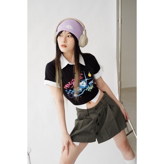 Jenny Skirt (Chân Váy Ngắn Phối Nút) // 19DEGREES