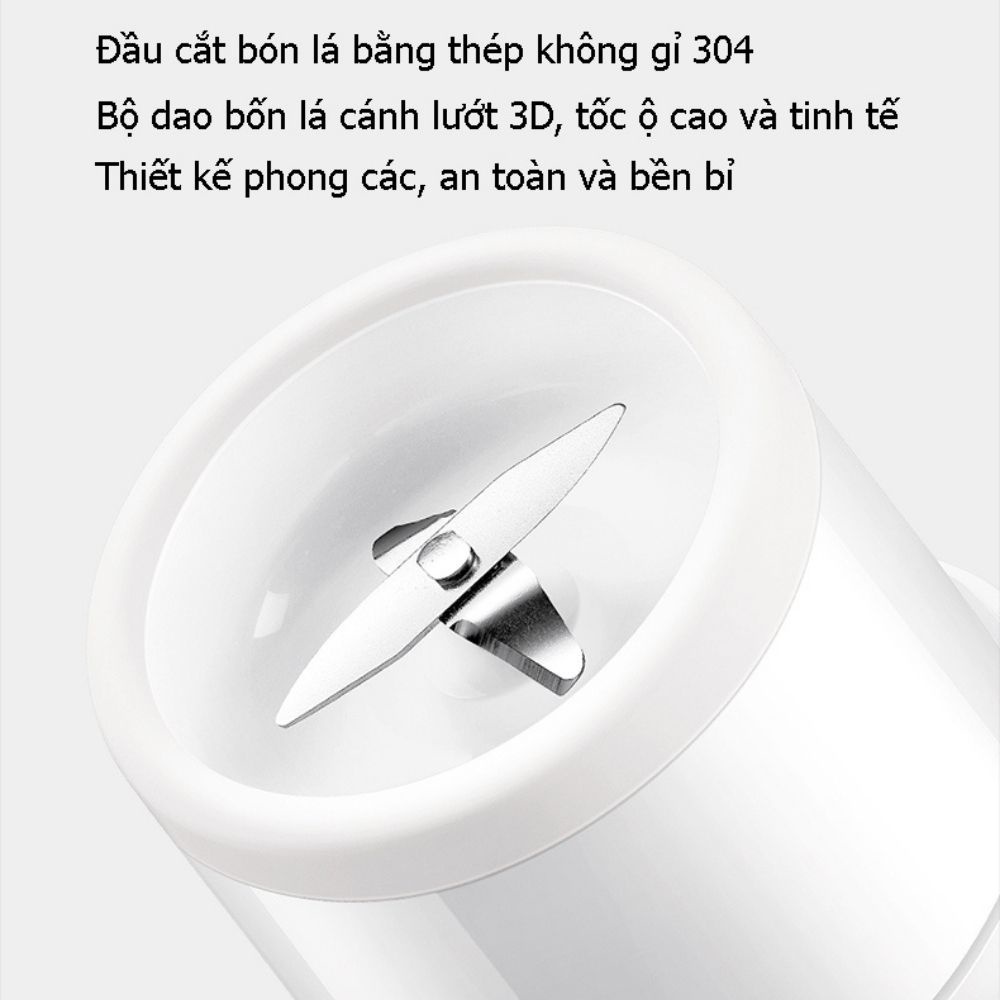 Máy xay sinh tố cầm tay Xiaomi Mijia MJZZB01PL sạc pin công suất 45w bảo hành 1 đổi 1 trong vòng 7 ngày