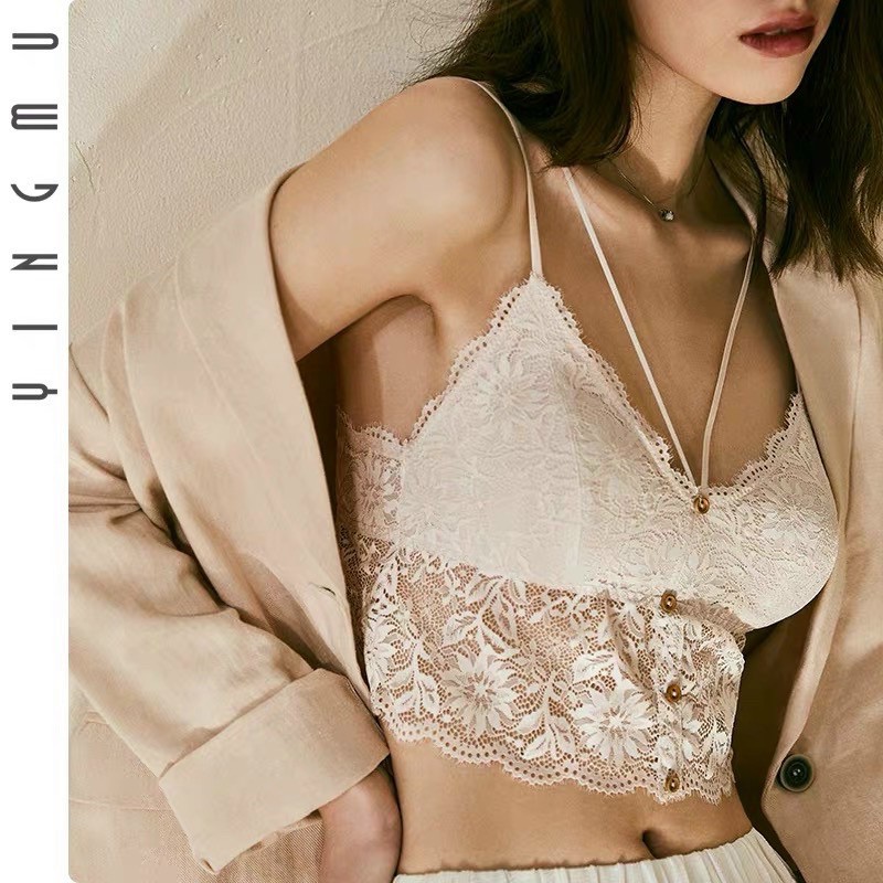 Áo lót nữ, bra ren không gọng dáng dài có đệm nâng nhẹ sexy cho nàng thêm cá tính
