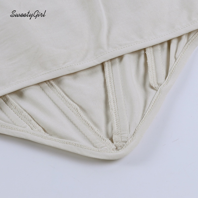 Áo Tank Top Hai Dây Ôm Dáng Màu Trơn Thời Trang Cho Nữ