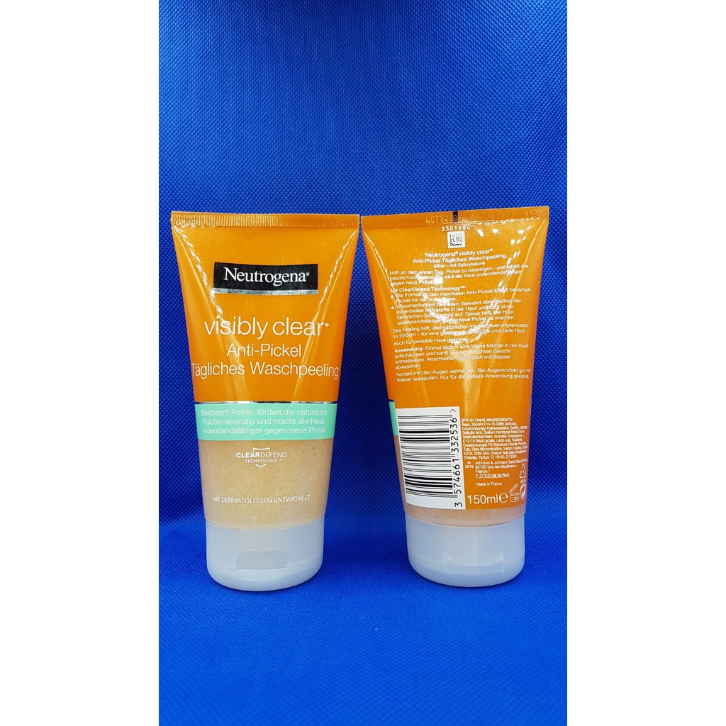 Sữa rửa mặt Neutrogena Visibly clear Anti Pickel