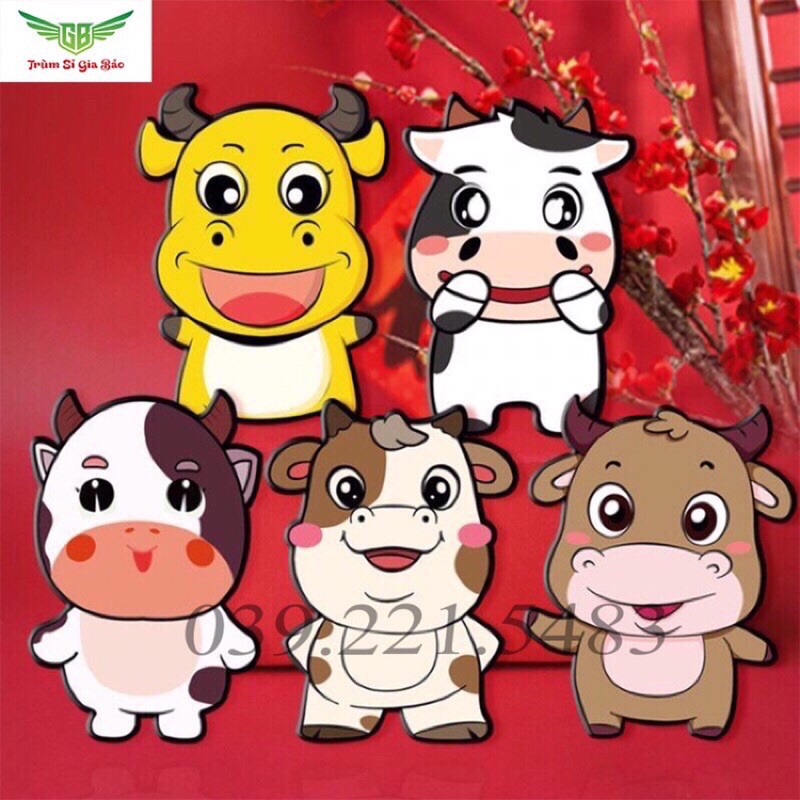 combo 5 bao lì xì hoạt hình hot 2022