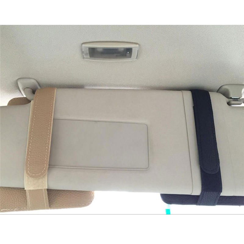 Túi đựng mắt kính gắn trên tấm che nắng của xe ô tô