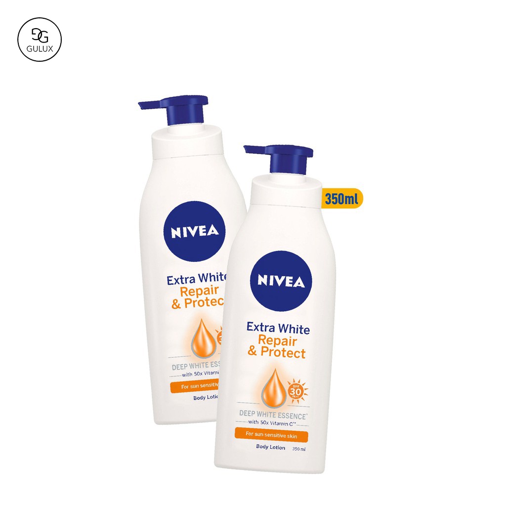 Sữa dưỡng thể dưỡng trắng Nivea Extra White Repair & Protect Body Lotion SPF30 PA++ giúp phục hồi và chống nắng