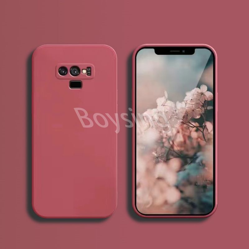 Ốp Điện Thoại Silicon Dẻo Vuông Cho Samsung Note 9 10 20 Plus