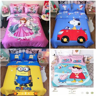 Bộ chăn ga gối cotton 3D-5D mềm mịn thoáng mát giá rẻ
