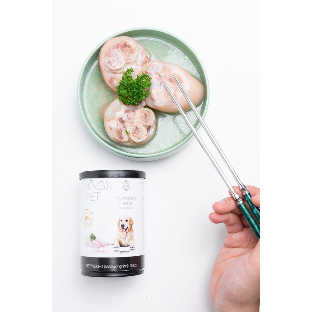 pate king's pet 400gr dành cho chó mèo ( vị gà và cá ngừ, cá hồi, giò heo)