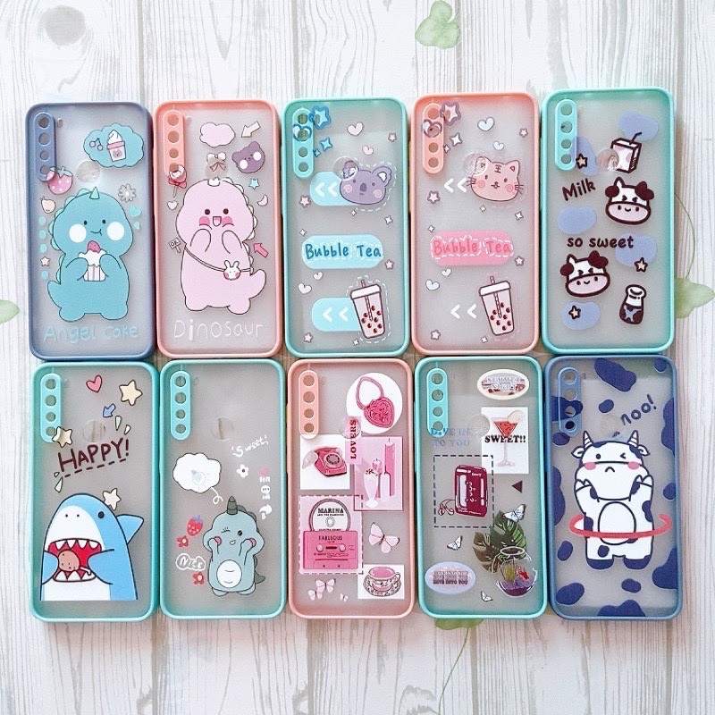 Ốp nhám viền cao su Xiaomi Redmi note 8 / Xiaomi Redmi 9T