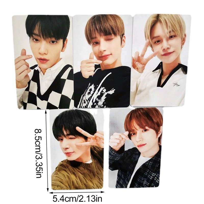 Set 5 Tấm Thẻ Ảnh Lomo Các Thành Viên Nhóm Nhạc Kpop TXT
