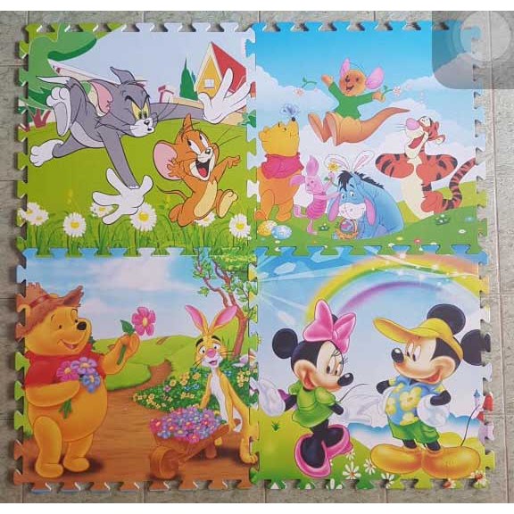 MT - Thảm xốp lót sàn hình tranh cho bé 4 miếng 60 x 60 | BigBuy360 - bigbuy360.vn