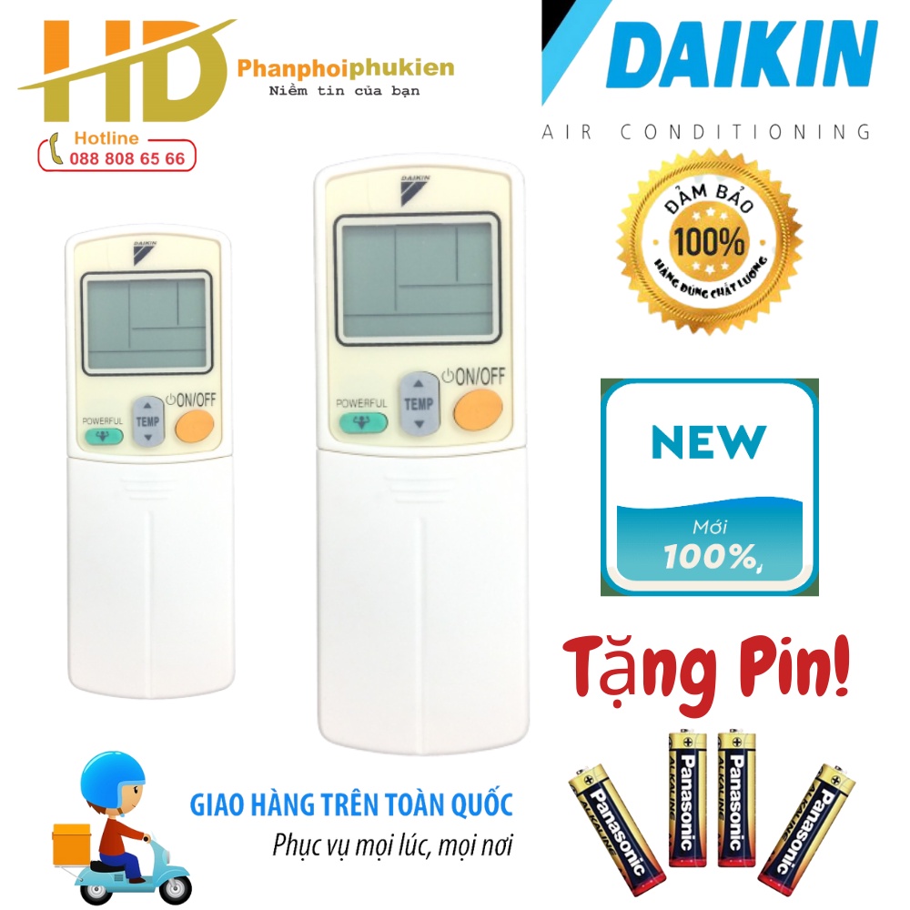REMOTE ĐIỀU KHIỂN ĐIỀU HOÀ DAIKIN 2 CHIỀU CHẤT LƯỢNG CAO CÁC LOẠI