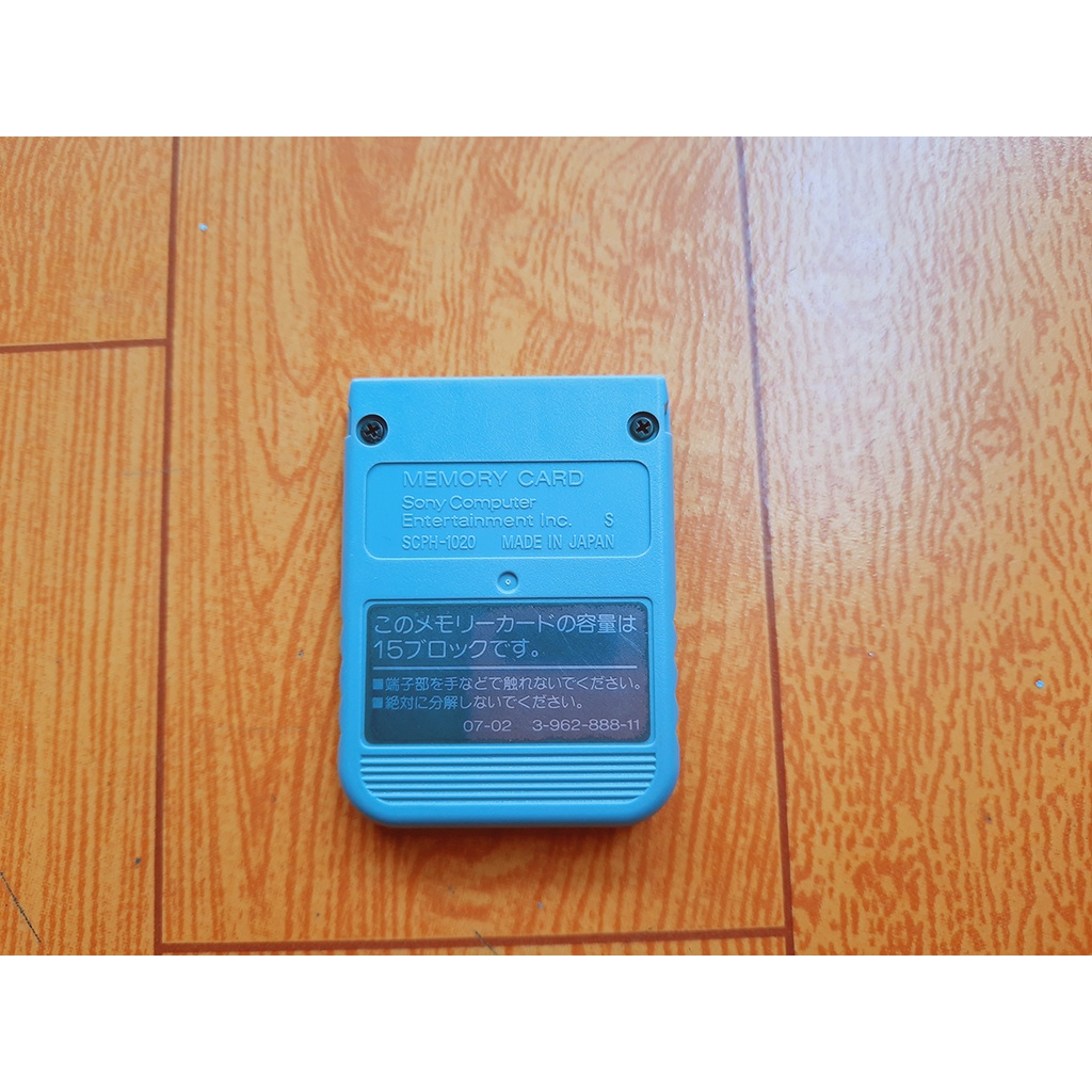 Thẻ nhớ Memory Card PS1 zin có sẵn tệp lưu Suikoden II siêu cấp