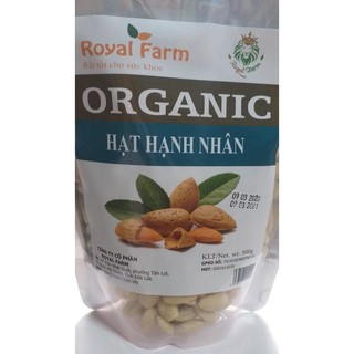 Hạnh nhân sống tróc vỏ 500g
