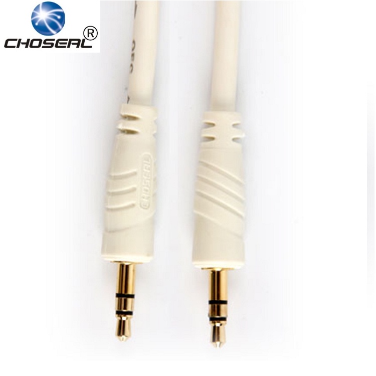 Dây Đầu 3.5 Chính Hãng Choseal, Dùng Lấy Nhạc Từ Tivi, Laptop, PC, Cho Soundcard H9, K9, K108, K10 - Micro C7 - Mic C11