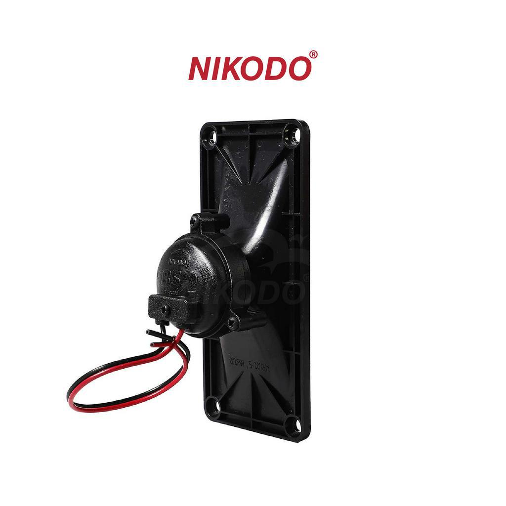 Loa ru chữ nhật nhà yến Nikodo BS2 cao cấp, có dây sẵn - Chuyên dụng cho nhà nuôi yến