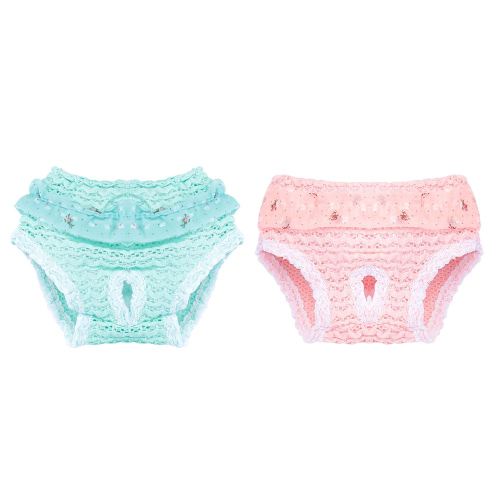 Quần tã lót vải voan co giãn thoáng khí dễ thương dành cho thú cưng/ cún/ mèo