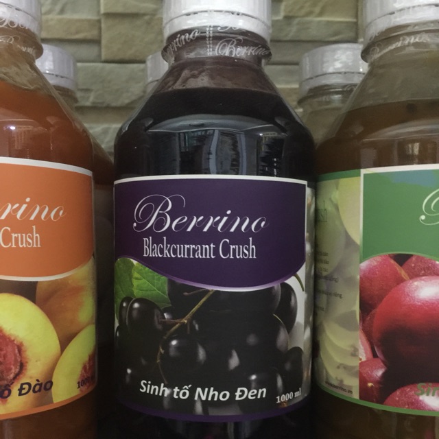 Sinh tố Nho 1L