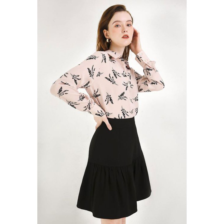 Chân váy ngắn xòe tầng ÀTOUS SOFIA dáng chữ A chất liệu thoáng nhẹ thiết kế trẻ trung năng động